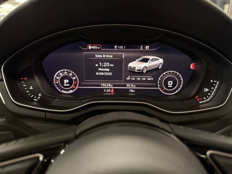 2019 Audi A5 Sportback quattro Prestige 45 TFSI