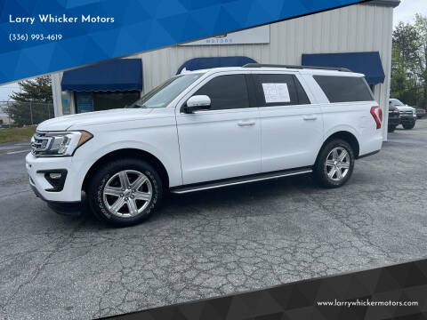 2018 Ford Expedition MAX for sale at Larry Whicker Motors in Kernersville NC