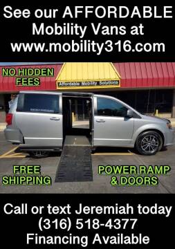 2018 Dodge Grand Caravan for sale at Affordable Mobility Solutions, LLC - Mobility/Wheelchair Accessible Inventory-Wichita in Wichita KS