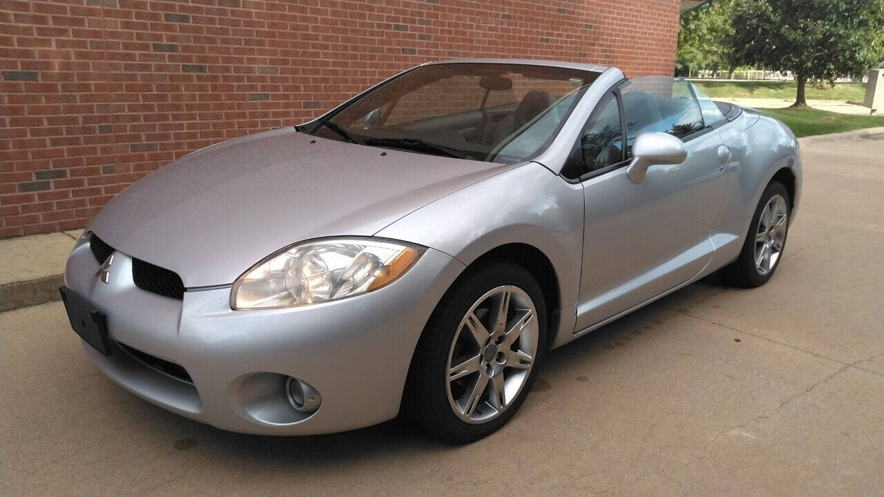 Silver 2008 Mitsubishi Eclipse Spyder GT Convertible GT 2dr Convertible 1