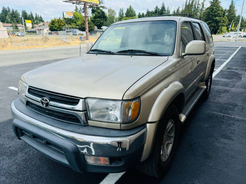 Used 2002 Toyota 4Runner SR5 with VIN JT3GN86R720240254 for sale in Tacoma, WA