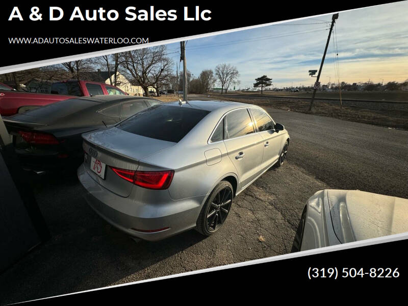 2015 Audi A3 for sale at A & D Auto sales llc in Waterloo IA