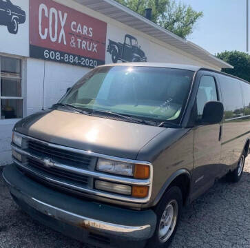 1999 Chevrolet Express for sale at Cox Cars & Trux in Edgerton WI