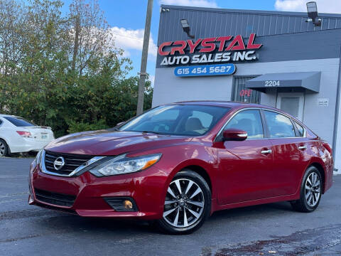 2017 Nissan Altima for sale at Crystal Auto Sales Inc in Nashville TN