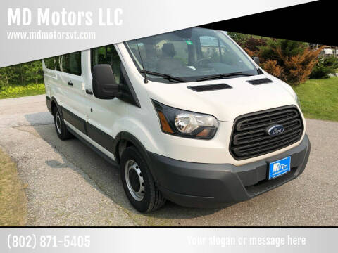 2015 Ford Transit Passenger for sale at MD Motors LLC in Williston VT