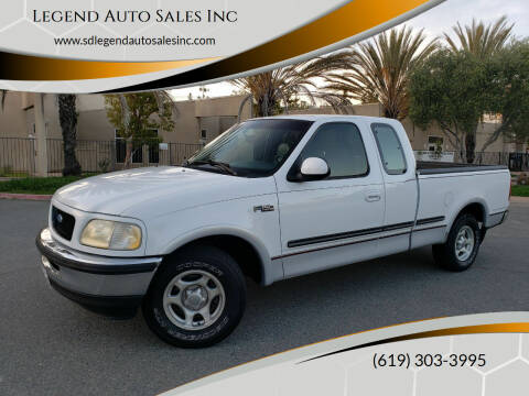 1997 Ford F-150 for sale at Legend Auto Sales Inc in Lemon Grove CA