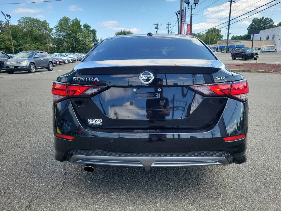 2021 Nissan Sentra for sale at HILLTOP NISSAN in East Hanover, NJ