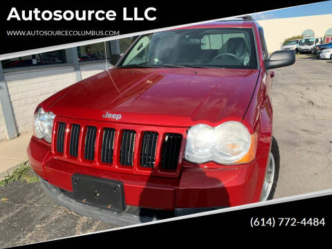 2009 Jeep Grand Cherokee for sale at Autosource LLC in Columbus OH