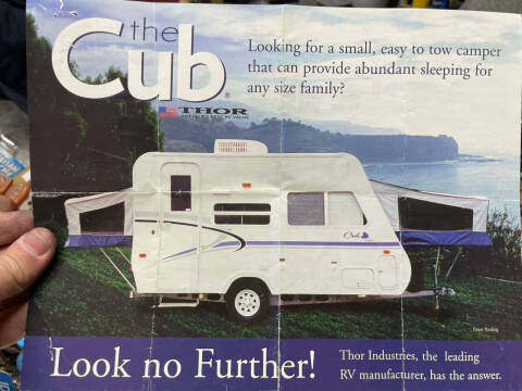 2000 Thor Tt16Cub for sale at AFFORDABLY PRICED CARS LLC in Mountain Home ID