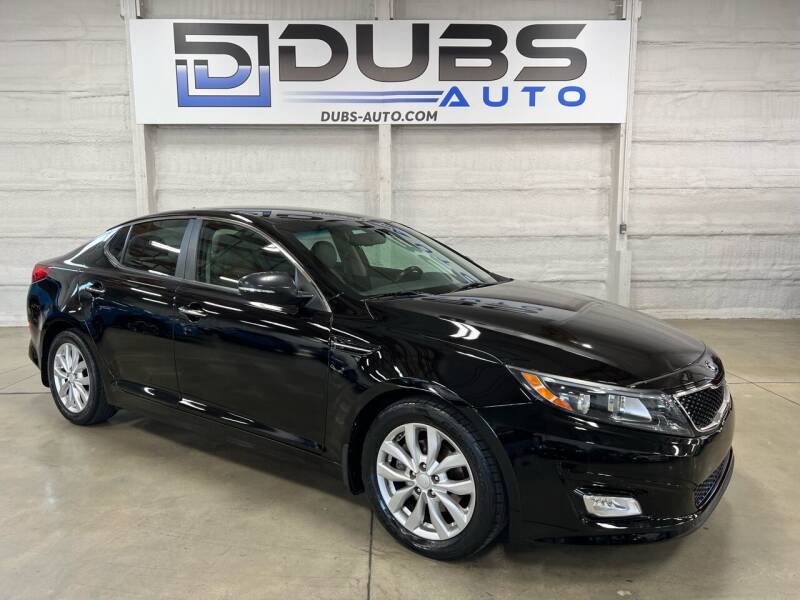 2015 Kia Optima for sale at DUBS AUTO LLC in Clearfield UT