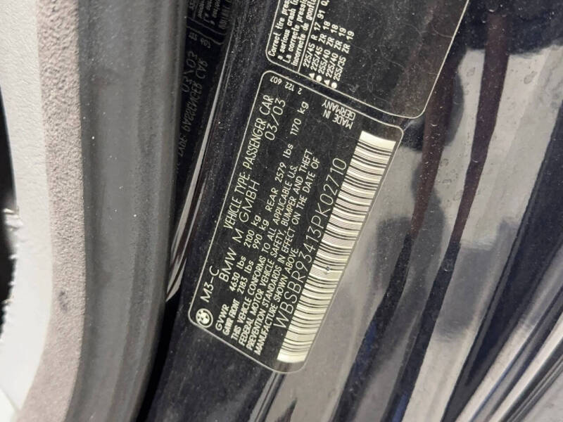 2003 BMW M3