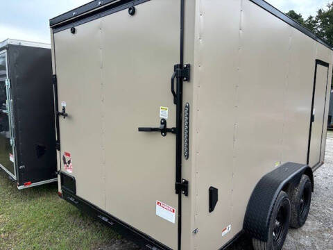 2026 Quality Cargo 7x14TA Blackout Package Enclos