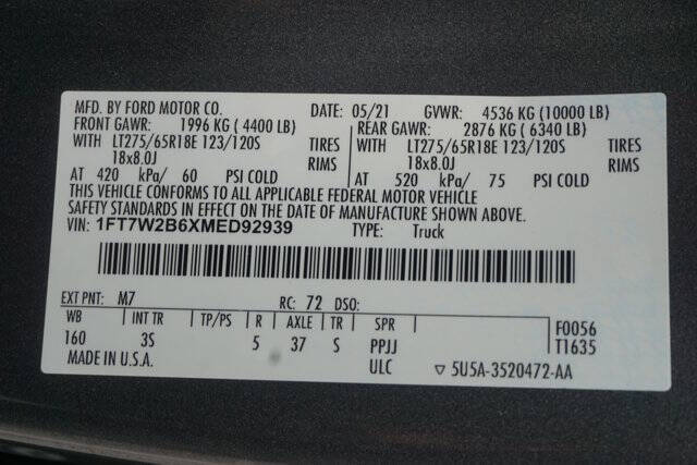 2021 Ford F-250 Super Duty