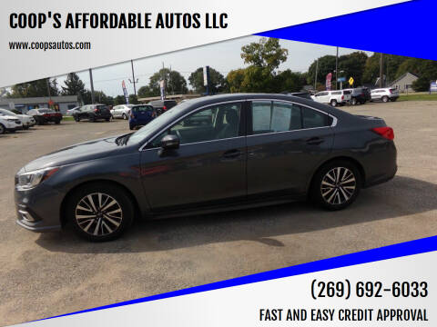 2019 Subaru Legacy for sale at COOP'S AFFORDABLE AUTOS LLC in Otsego MI