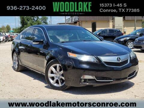 2012 Acura TL for sale at WOODLAKE MOTORS in Conroe TX