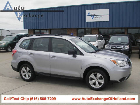2016 Subaru Forester for sale at Auto Exchange Of Holland in Holland MI