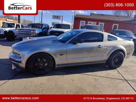 2008 Ford Mustang for sale at Better Cars in Englewood CO