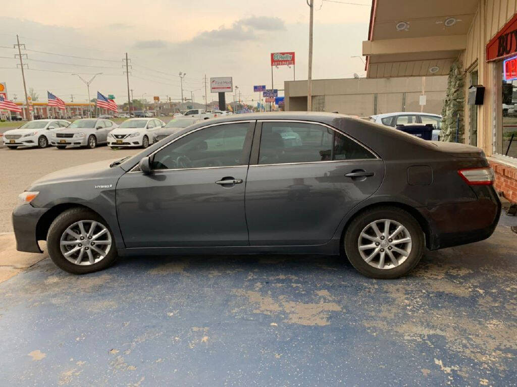 2011 Toyota Camry Hybrid for sale at Caspian Auto Sales in Oklahoma City, OK