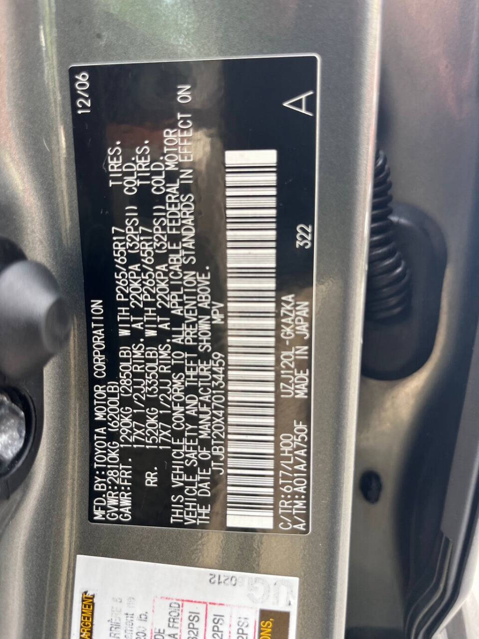 2007 Lexus GX 470 25