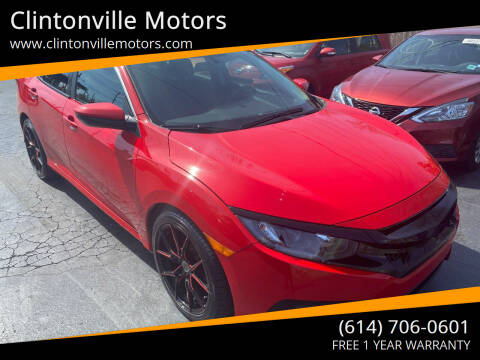 2018 Honda Civic for sale at Clintonville Motors in Columbus OH