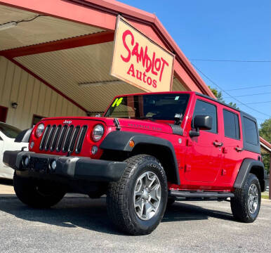 2014 Jeep Wrangler Unlimited for sale at Sandlot Autos in Tyler TX