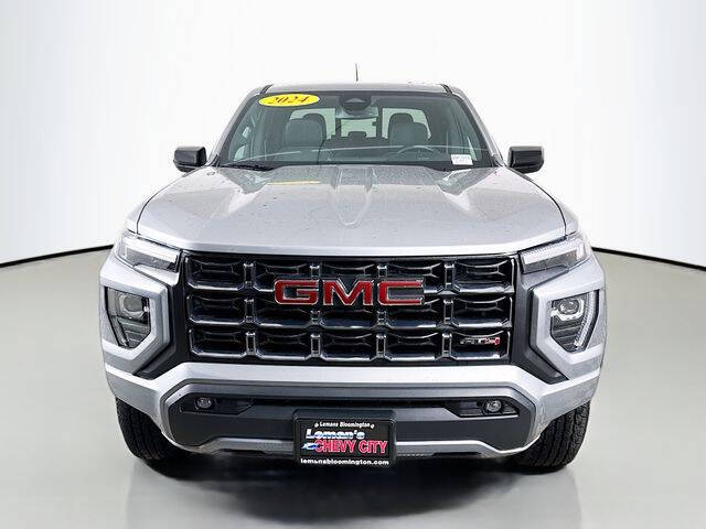 Used 2024 GMC Canyon AT4 with VIN 1GTP6DEK7R1130671 for sale in Bloomington, IL
