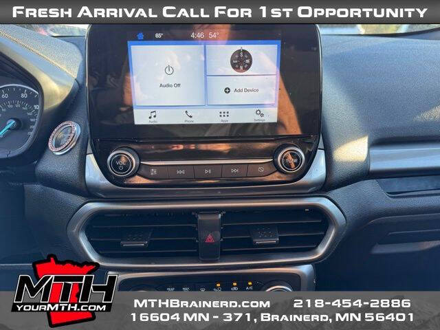 2018 Ford EcoSport SE