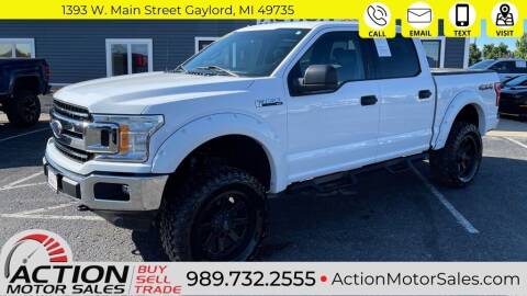 2018 Ford F-150 for sale at Action Motor Sales in Gaylord MI