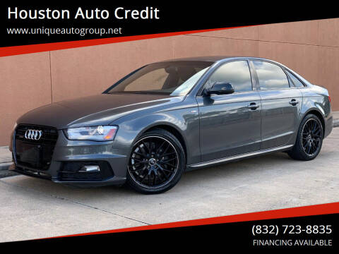 2016 Audi A4 for sale at Houston Auto Credit in Houston TX