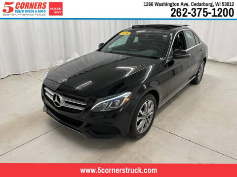 2018 Mercedes-Benz C-Class for sale at 5 Corners Isuzu Truck & Auto in Cedarburg WI