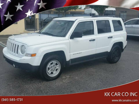 2012 Jeep Patriot for sale at KK Car Co Inc in Lake Worth FL