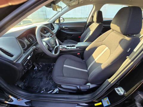 2022 Hyundai Sonata Hybrid Blue