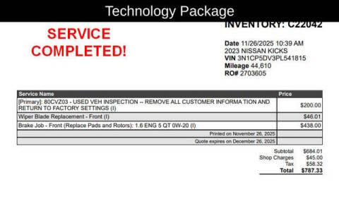 2023 Nissan Kicks SR