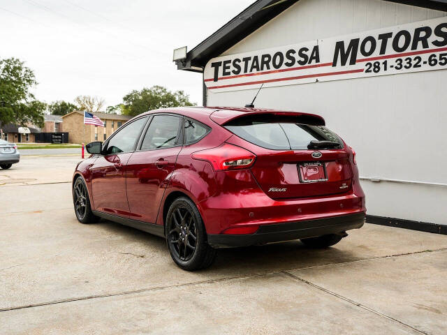 2016 Ford Focus for sale at Testarossa Motors in League City, TX