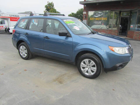 2010 Subaru Forester for sale at Key Motors in Mechanicville NY