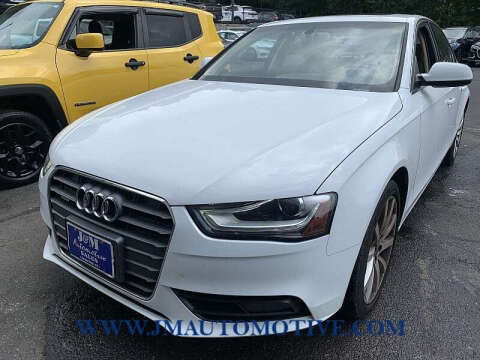 2013 Audi A4 for sale at J & M Automotive in Naugatuck CT