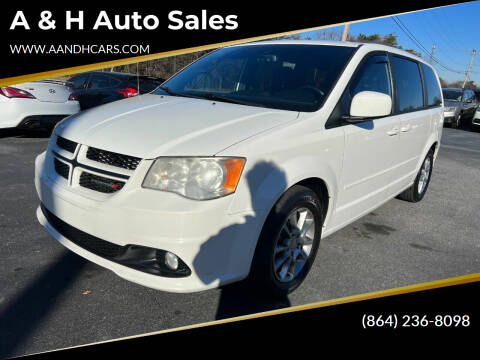 2013 Dodge Grand Caravan for sale at A & H Auto Sales in Greenville SC