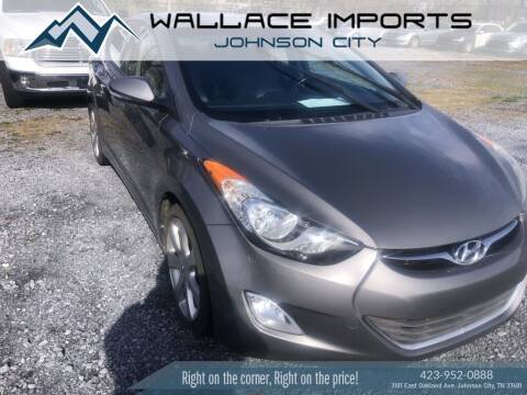 2013 Hyundai Elantra for sale at WALLACE IMPORTS OF JOHNSON CITY in Johnson City TN
