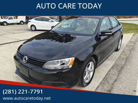 2012 Volkswagen Jetta for sale at AUTO CARE TODAY in Spring TX