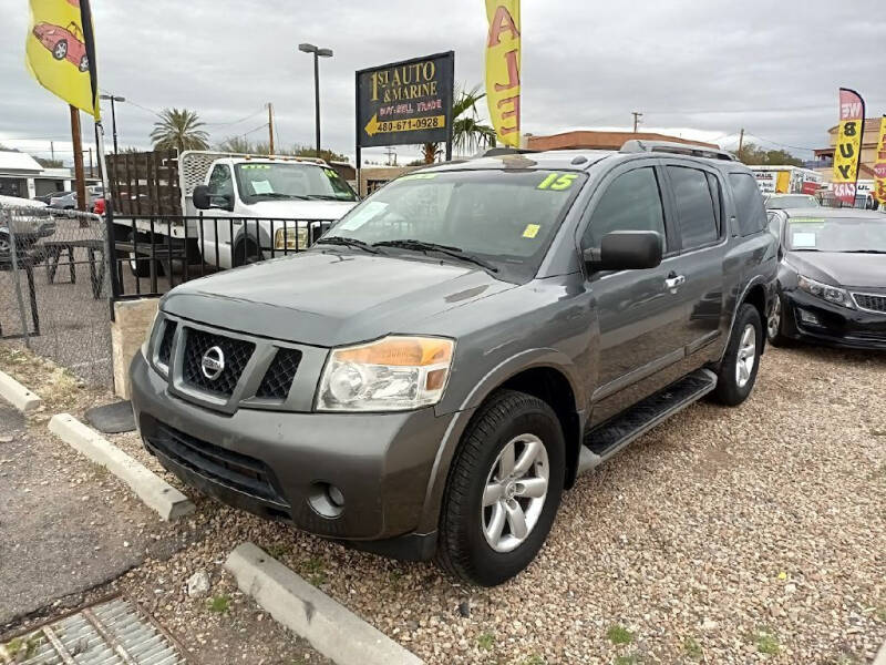 2015 Nissan Armada for sale at 1ST AUTO & MARINE in Apache Junction AZ