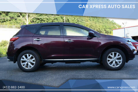 2014 Nissan Murano for sale at Car Xpress Auto Sales in Pittsburgh PA
