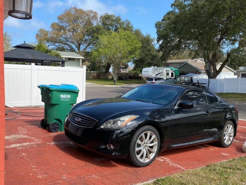 2011 Infiniti G37 Coupe for sale at ONYX AUTOMOTIVE, LLC in Largo FL