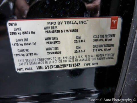 2019 Tesla Model X Standard Range