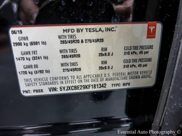2019 Tesla Model X Standard Range