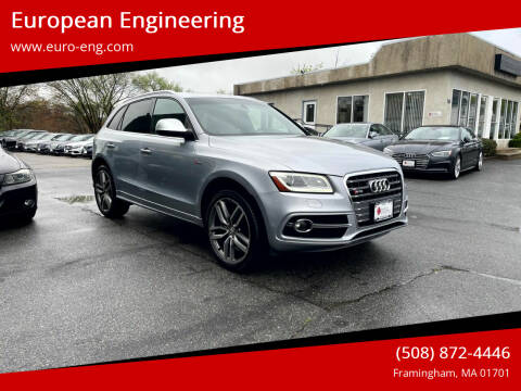 2015 Audi SQ5 for sale at European Engineering in Framingham MA