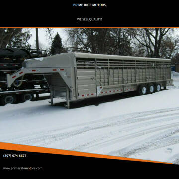 2023 GR 32FT STOCK TRAILER for sale at PRIME RATE MOTORS in Sheridan WY