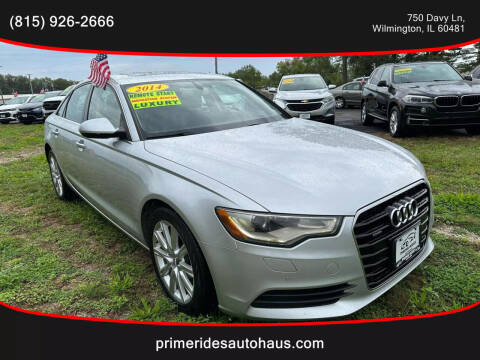 2014 Audi A6 for sale at Prime Rides Autohaus in Wilmington IL
