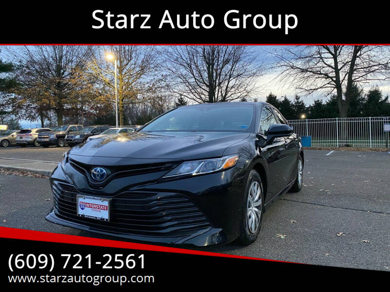 2018 Toyota Camry Hybrid for sale at Starz Auto Group in Delran NJ