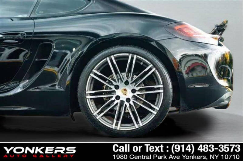 2016 Porsche Cayman Black Edition