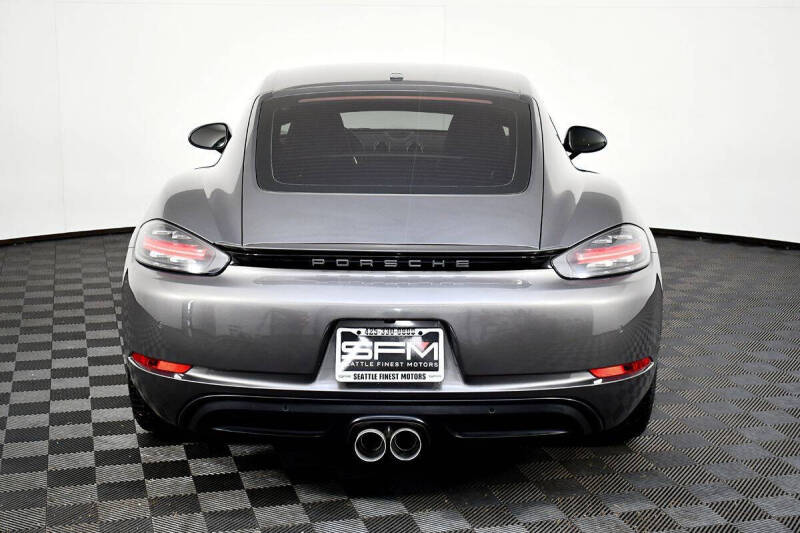 2017 Porsche 718 Cayman S